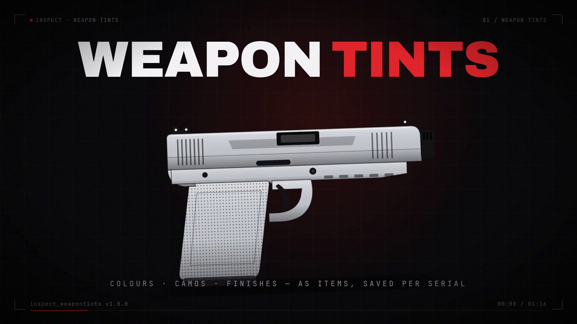 INSPECT Weapon Tints – Waffenfarben